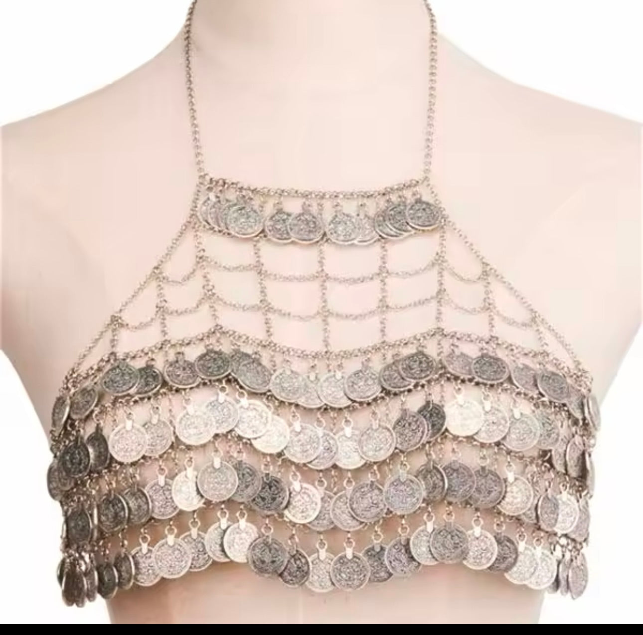 Boho Coin Top Festival Top