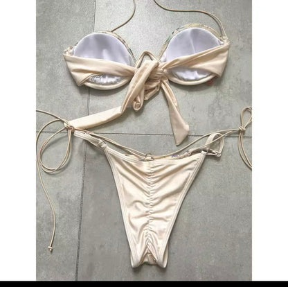 Embellished Beaded Bikini