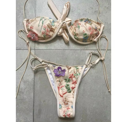 Embellished Beaded Bikini