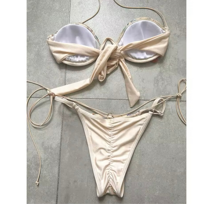 Embellished Beaded Bikini